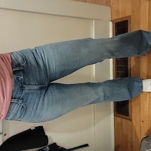 Lucky Brand Blue Denim Flare Jeans